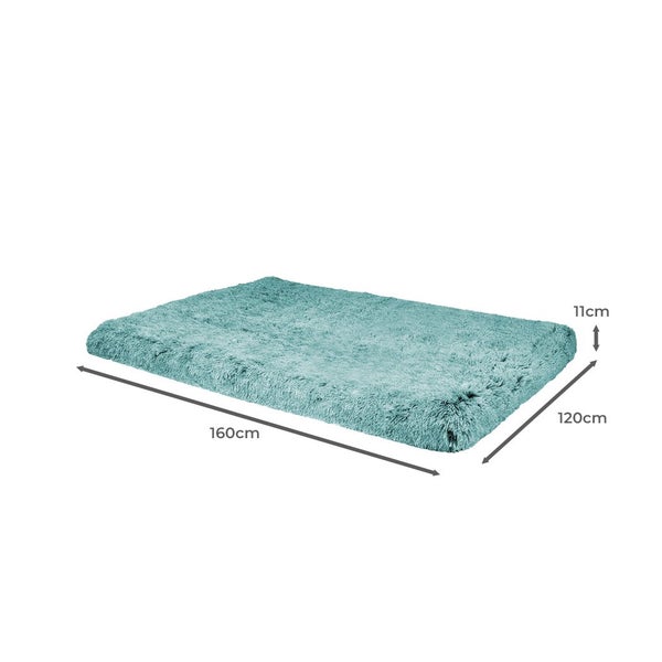 Pawz Pet Calming Bed Memory Foam Removable Cover Washable Green S M L XL XXL Carousel 2