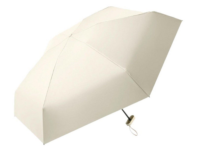 Mini Pocket 6 Ribs Sun Umbrella Anti-UV Sun Umbrella with Storage Box Apricot Carousel 2
