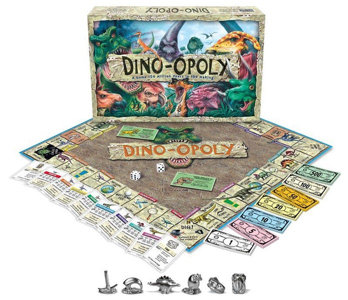 Dino-opoly Board Game Carousel 1