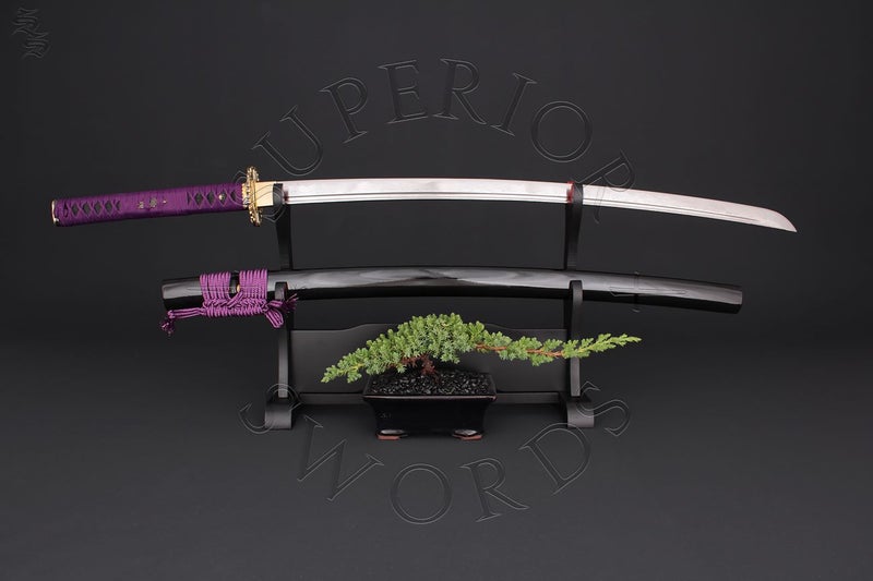 Samurai Sword - Kiku II - Damascus Katana Carousel 1