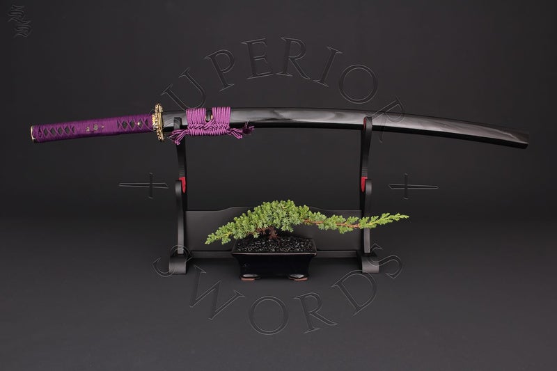 Samurai Sword - Kiku II - Damascus Katana Carousel 2