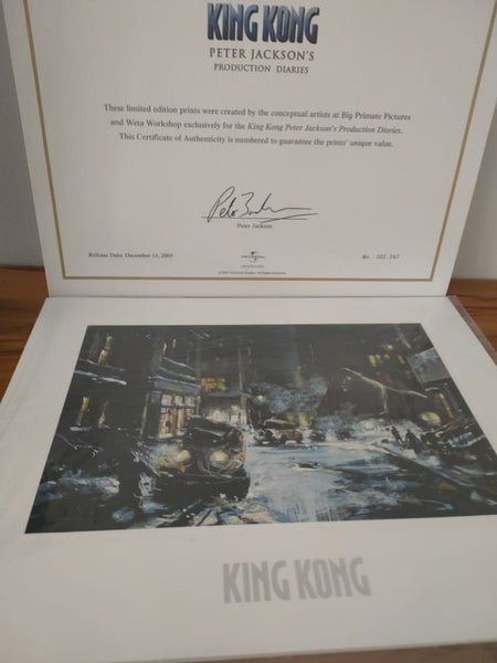 Collectable King Kong - Peter Jackson production diaries Carousel 3