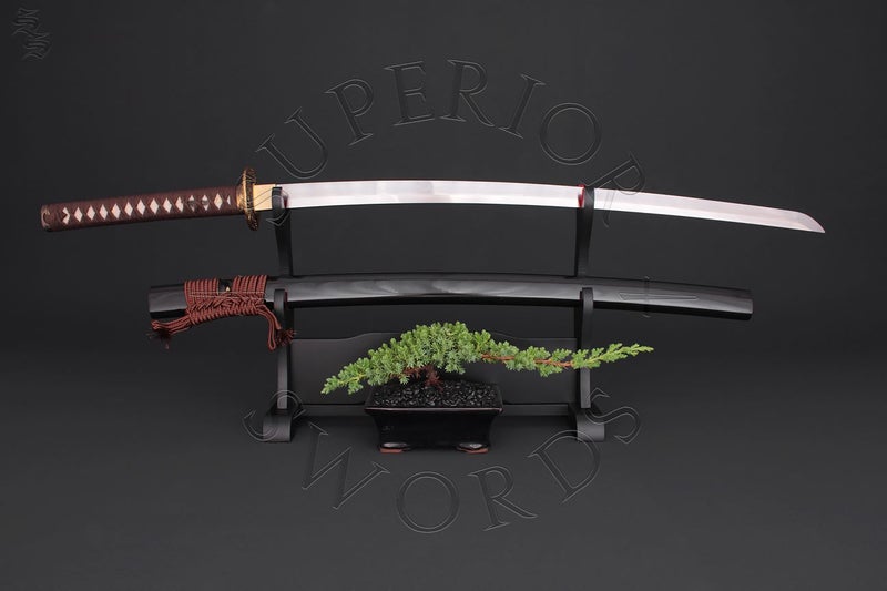 Samurai Sword - Kawa II Katana - Clay Tempered Carousel 1