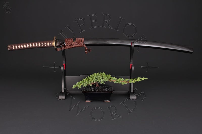 Samurai Sword - Kawa II Katana - Clay Tempered Carousel 2