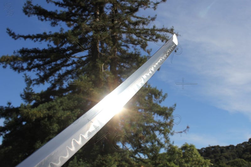 Samurai Sword - Kawa II Katana - Clay Tempered Carousel 11