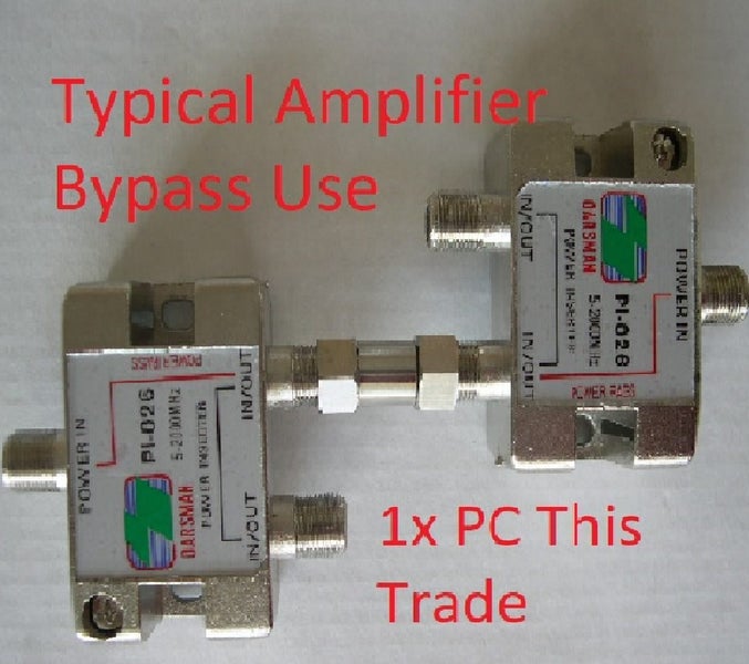 SATELLITE DiSEqC Switch &or Sat Power Signal Inserter PI-026 1x pc MultiChoice Carousel 5