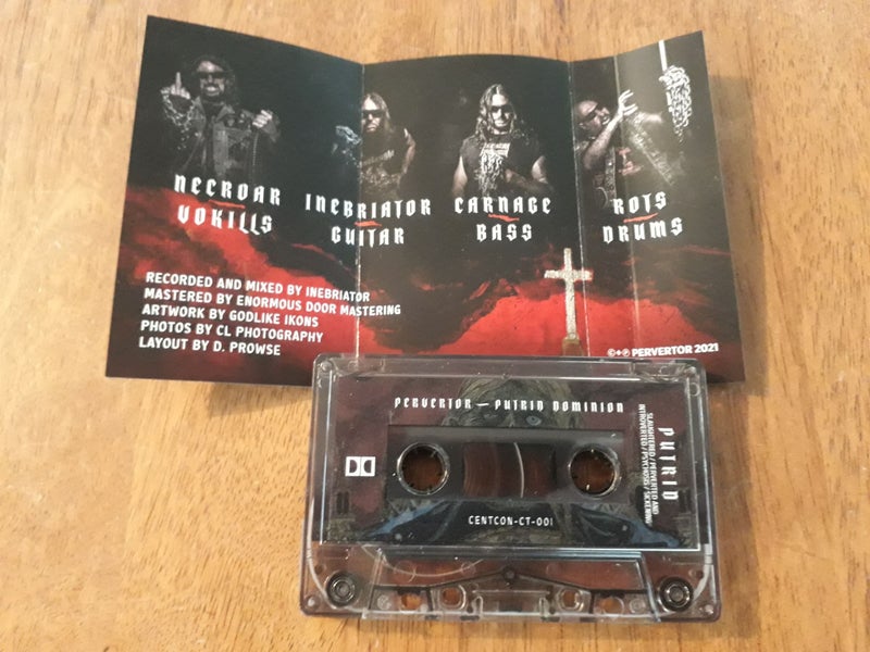 PERVERTOR (NZL) - Putrid Dominion TAPE Carousel 5