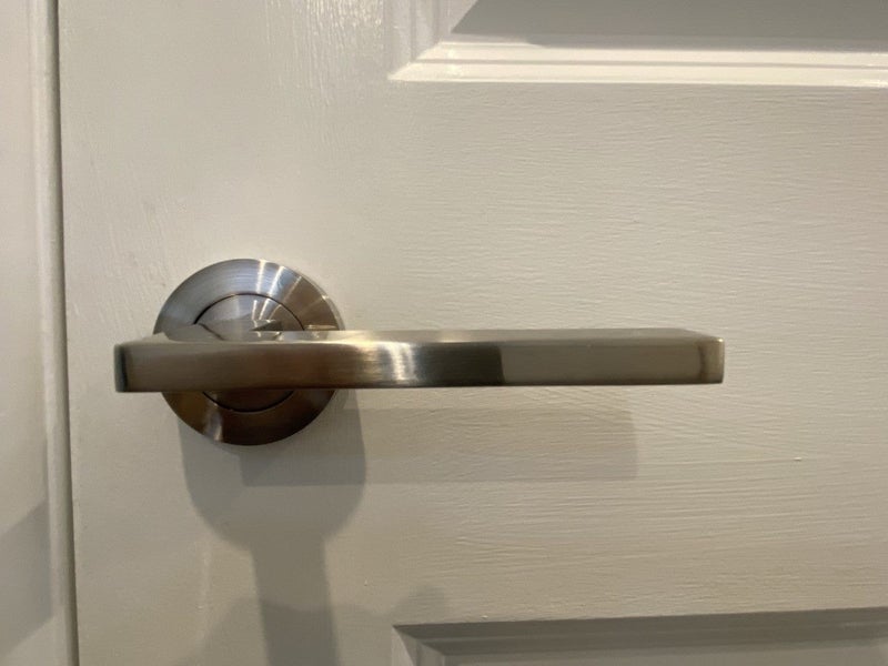 WINDSOR VECTOR DUMMY HANDLE x 5 - ASTRON RANGE - BRUSHED NICKEL x5 available Carousel 1