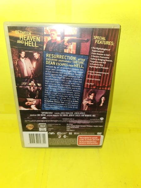 SUPERNATURAL SEASON 4 - USED DVD Carousel 2