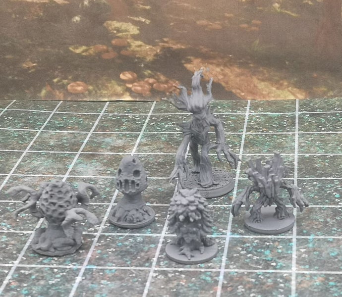 Plant and Fungus Monster Miniatures Dungeons and Dragons dice4dungeons Schloss Carousel 2