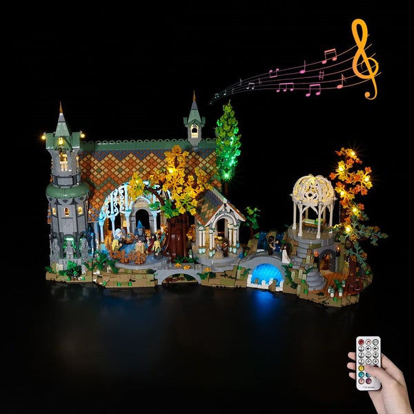 Lego The Lord of the Rings: Rivendell 10316 Light Kit Carousel 1