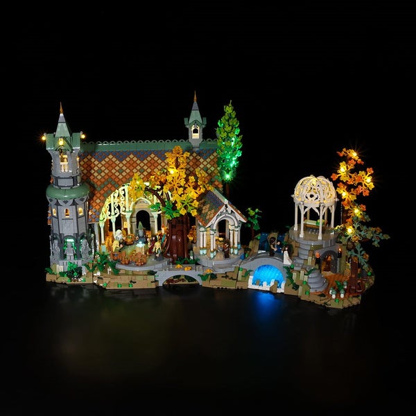 Lego The Lord of the Rings: Rivendell 10316 Light Kit Carousel 2
