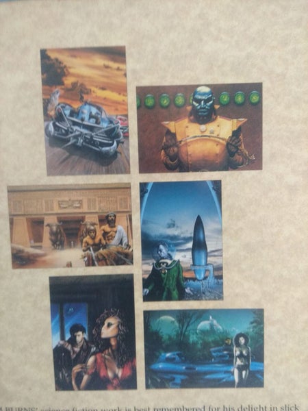 Jim Burns, Chris Foss Portfolios 90's Carousel 2