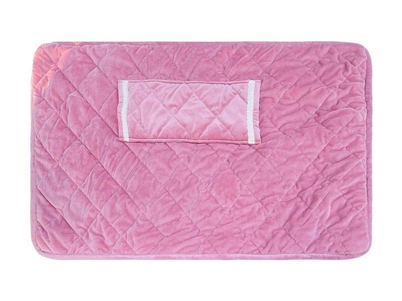 USB Heating Hand Warmer Blanket Thermostatic Heated Blanket Heating Pad Pink Carousel 2