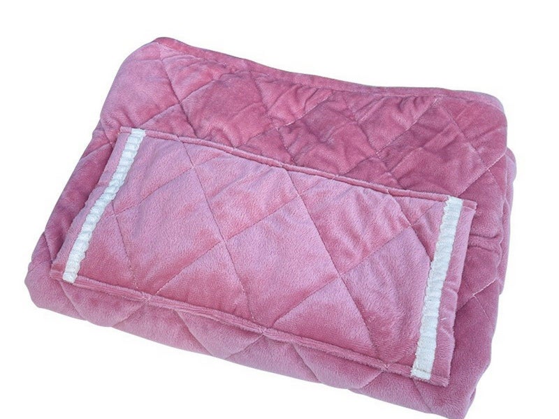USB Heating Hand Warmer Blanket Thermostatic Heated Blanket Heating Pad Pink Carousel 5