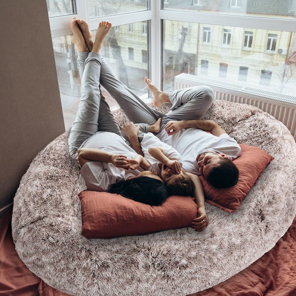 TheNapBed Human Size Pet Bed Calming Mattress Sofa Sleeping Floor Cushion Carousel 8