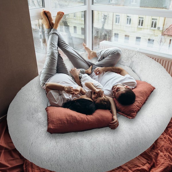 TheNapBed Human Size Pet Bed Calming Mattress Sofa Sleeping Floor Cushion Carousel 8