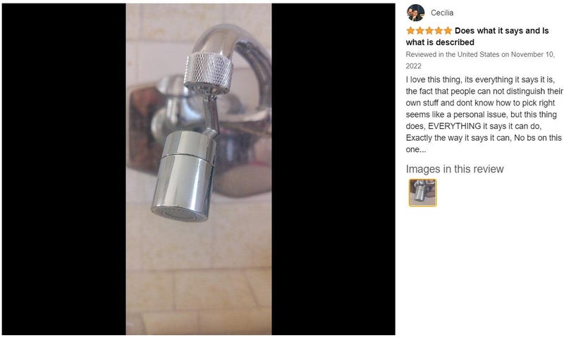 Universal Mixer Tap Bathroom Kitchen Taps Adapter *Local Buy* Carousel 2