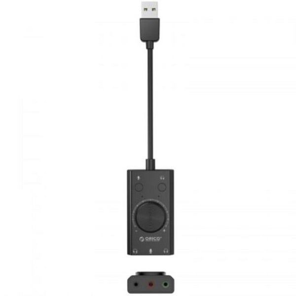 Sound Cards (External) Sc2 External Usb Sound Card Mic Adapter Speaker 3.5Mm Jac Carousel 5