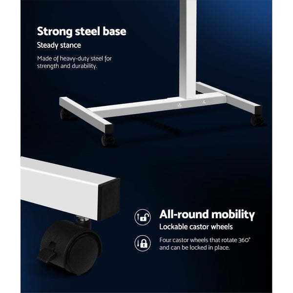 Artiss Laptop Table Desk Stand White Standing Desks Carousel 5