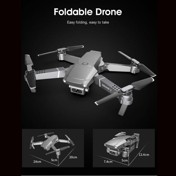 Hod Health And Home E68 Hd 4K Wide Angle Wifi Drone With Remote Control Camera D Carousel 2