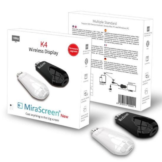 Wireless HDMI Dongle, Screen Mirroring, Chromecast Alternative, 1080P, Miracast Carousel 5