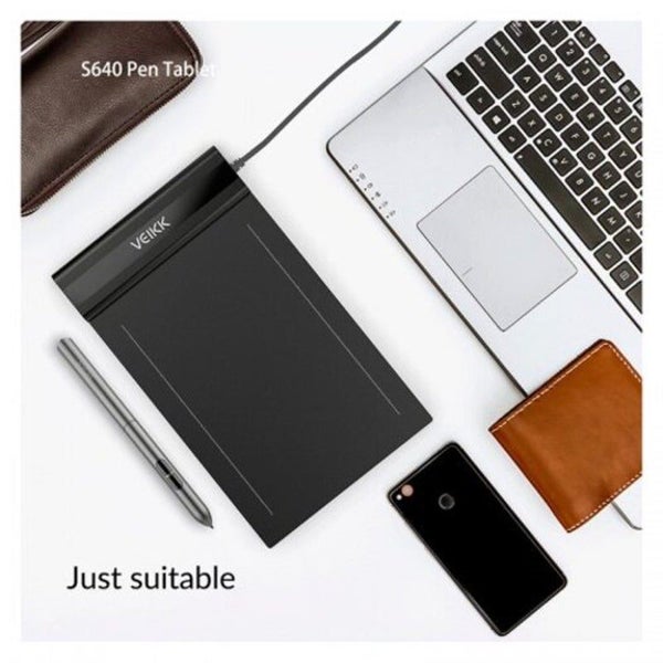 S640 Graphic Tablet X Inch Ultra Thin Osu Drawing With Battery Free Pen Graphic Carousel 5