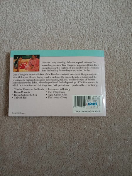GAUGUIN 30 full-color cards to keep or send Carousel 2