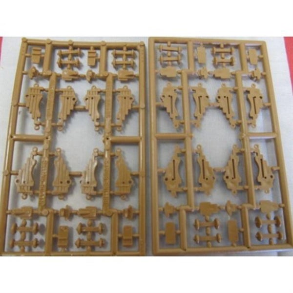 Wooden Model Ship Fitting - Gun Carriage Set 4 Carousel 1