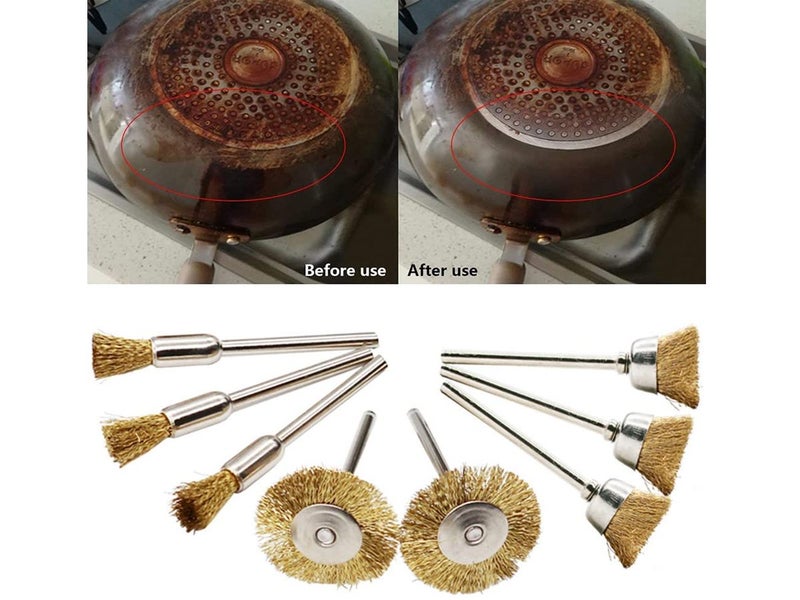 45pcs Wire Wheel Brush Set NZ Clearance Carousel 7