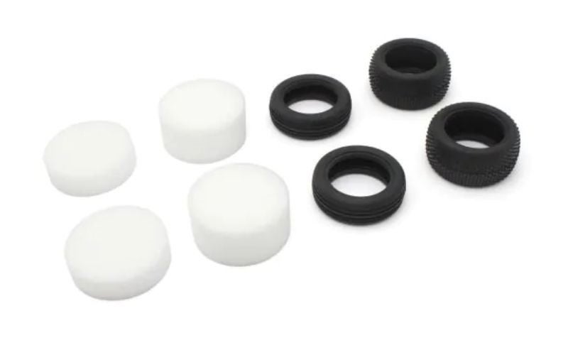 Kyosho Part - SB Tyres (FRx2/RRx2 )w/inserts Carousel 1
