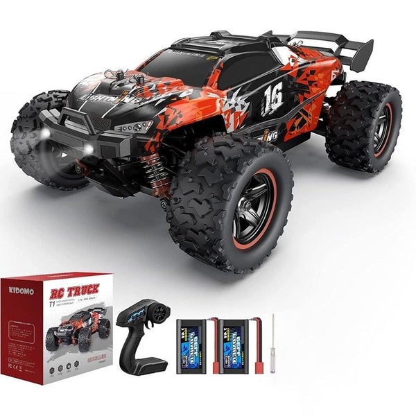 70km/H All Terrains 4WD Electric High Speed RC Truck Off-Road 1:18 Best Toy Gif Carousel 2