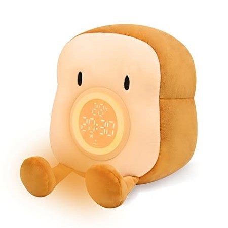 Plush Toy Night Light Alarm Clock for Kids Cozy Plushies Carousel 1
