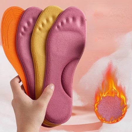 Self-heated Insoles Feet Massage Thermal Thicken Insole Memory Foam Shoe Pads Carousel 1