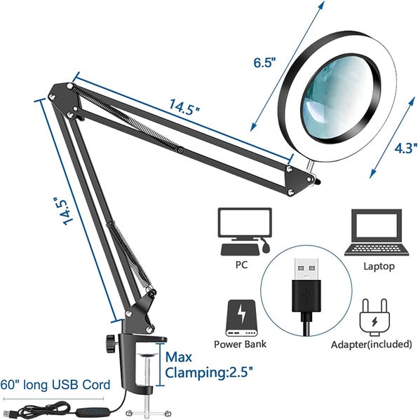 New Magnifying Lamp Desk Light Sale Sale Carousel 2