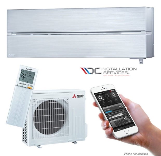 Mitsubishi Electric LN50 Hypercore 6.0kW Wi-Fi Heat Pump & Installation Carousel 1