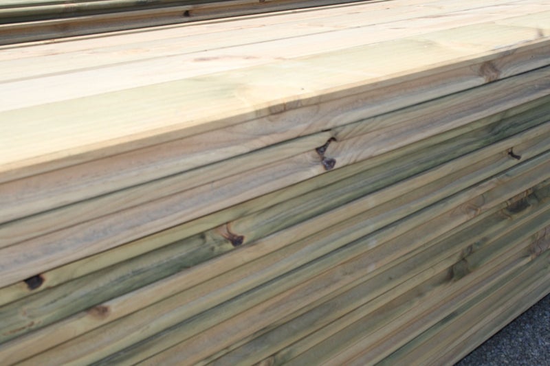 140 x 45 Retaining Wall T&G H4 pattern 6.0m Carousel 1