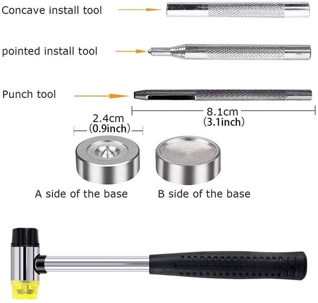 Leather Snap Fasteners Kit Sale Sale Carousel 2