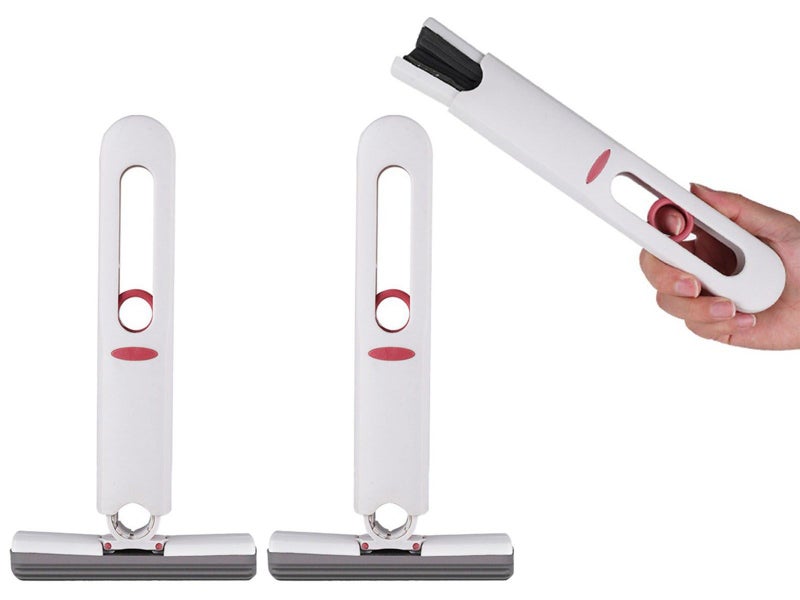 2 X Self-Squeeze Mini Mop Portable Desktop Glass Cleaning Mop Home Cleaner Tools Carousel 1