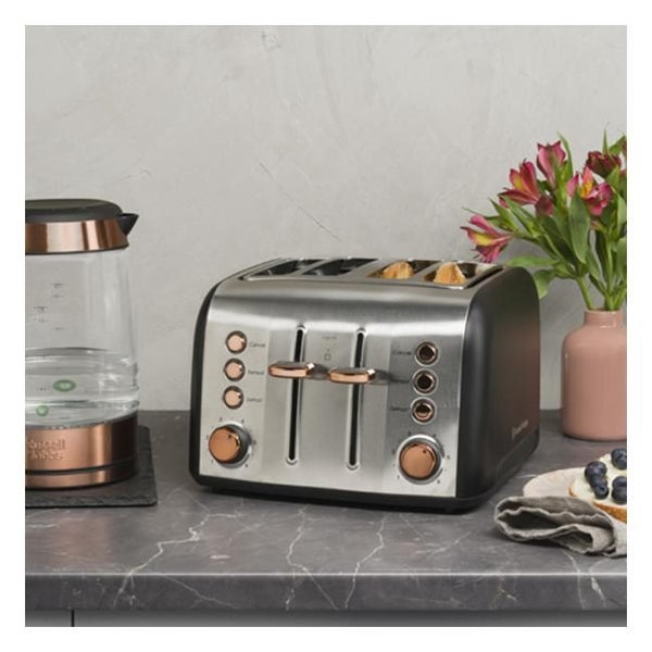 Russell Hobbs Brooklyn 4 Slice Toaster - Copper RHT94COP... Carousel 2