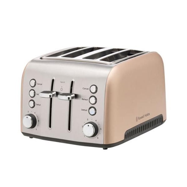 Russell Hobbs Brooklyn Champagne 4 Slice Toaster RHT94CHM... Carousel 1