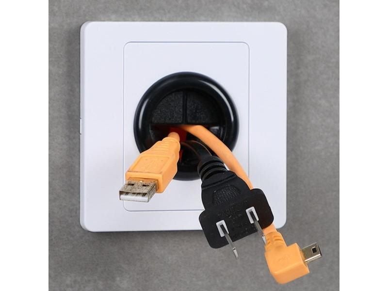 Computer Desk Cable Hole Cover Wire Grommets Carousel 2