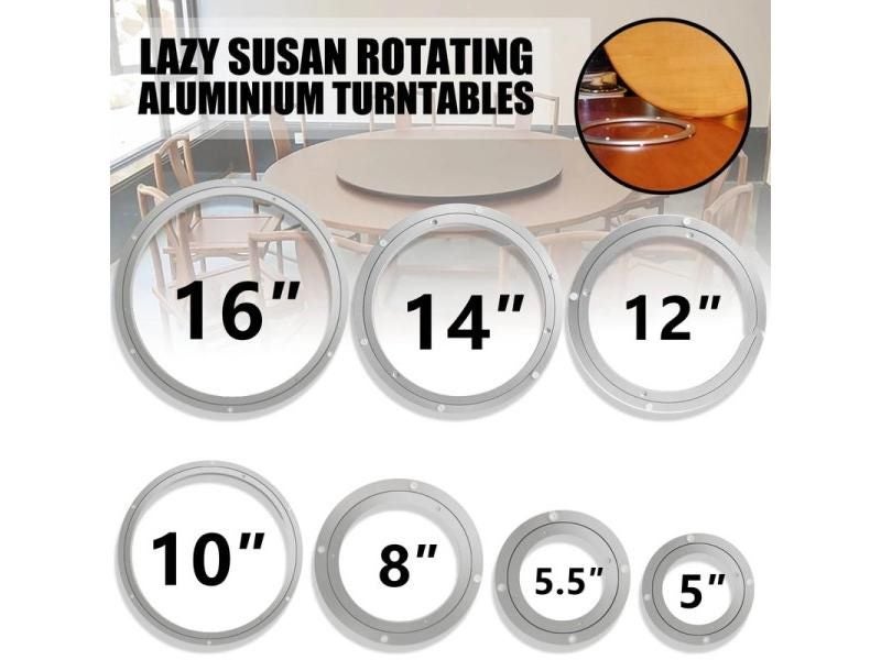 Heavy Aluminium Rotating Bearing 4 16Inches For Lazy Susan Carousel 2