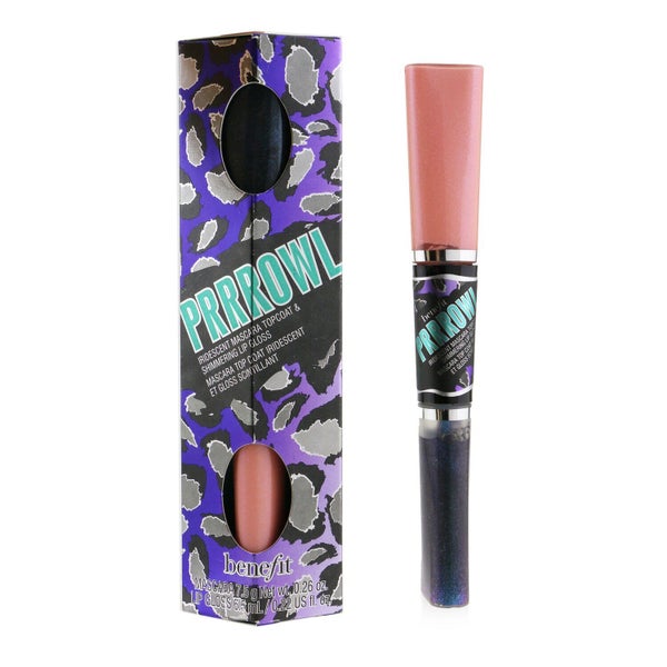 Benefit Prrrowl Iridescent Mascara Topcoat & Shimmering Lip Gloss - Carousel 2