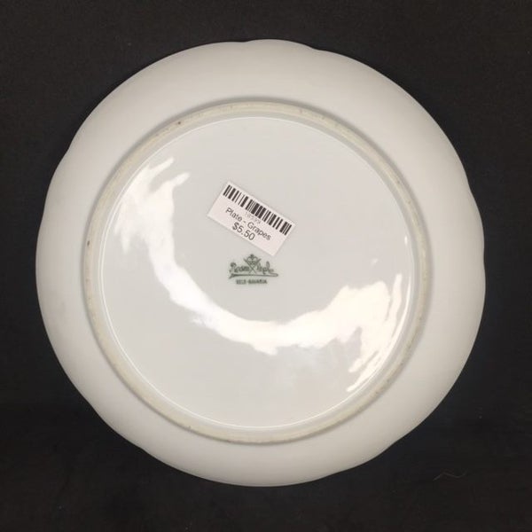 Plate - Grape Design - Rosen Thale Bavaria Carousel 2