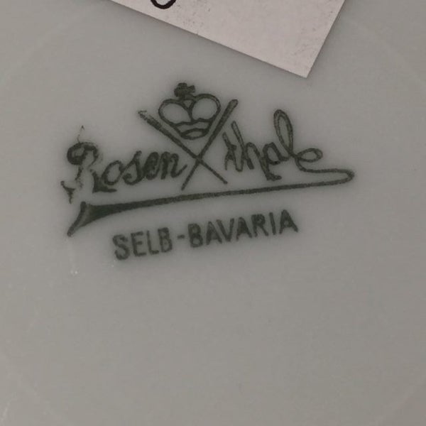 Plate - Grape Design - Rosen Thale Bavaria Carousel 3