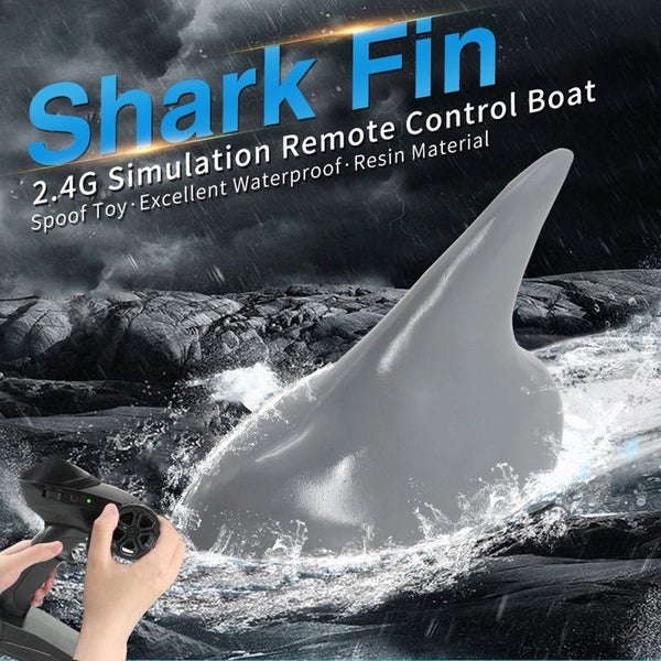 Simulation Shark RC Boat Prank Toy For Scare People on Sea Carousel 2