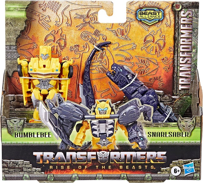 Transformers Rise of the Beasts: Beast Combiner Bumblebee & Snarlsaber Carousel 1