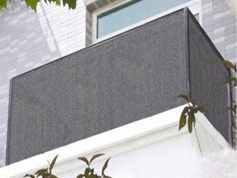 90x500cm Balcony Privacy Screen Cover Balcony Screen Grey Carousel 1