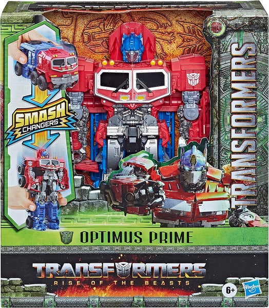 Transformers Rise of the Beasts: Smash Changers Optimus Prime Carousel 1